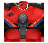 Floor Mat For Dodge For Grand For Durango For Nitro For RAM1500 For Stealth For Magnum Auto Accessories Double Layer Custom Leather Car Mats Car Mats(Red)