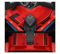Floor Mat For Dodge For Grand For Durango For Nitro For RAM1500 For Stealth For Magnum Auto Accessories Double Layer Custom Leather Car Mats Car Mats(Red-a)