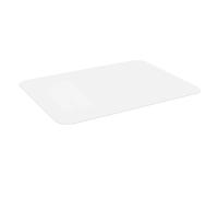 vidaXL Floor Mat for Laminate or Carpet, PVC, Transparent, 120x115 cm