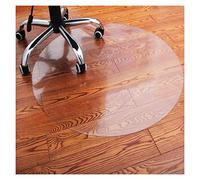 Floor Mat for Office Chair Not Deformed Thick Rolling Mat (rectangular) Apply to Long-term Use Kitchen Living Room Chair Coffee Table Easy to Clean 1.5 Mm / 2 Mm / 3 Mm ALGFree(Clear-3mm/Round,138cm)