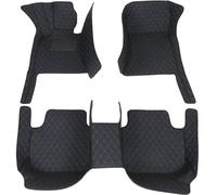 Floor Mat For R&enault For Clio 4 2013 2014 2015 2016 2017 2018 Custom 3D PU Leather Car Floor Mats Interior Accessories Car Mats(Black Blue)