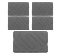 Floor Mat Heel Pad Patch Pvc Universal Car 5pcs Anti Skid