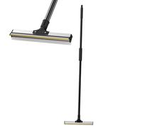 Floor Mat Rake with Long Handle, 90 x 30 cm, Heavy Duty Scraper for Pet Hair, Dust, Lint, Works on Carpets, Sofas, Rugs and Mats; Easy to Grip for Seniors, Adults and