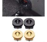 Floor Mat Retainer Clips Keep Mats in Place, Suitable for All Vehicle Models (Black)