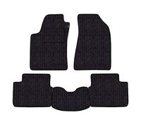 Floor Mat Set for Opel Calibra Manufacture Year 1987 to 1998 Fibre Floor Made in Italy in Anthracite