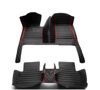 Floor Mat Set For S5 F57 Soft Top Convertible 2017 2018 2019 2020 2021 2022 2023 Car Floor Mats Leather Carpets(Black Red 4pcs)