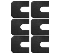 Floor Mat - Toilet Door Mats for Indoor Use | Training Mats for Toilet | Non-Slip Training Mat, 6 Pieces, Absorbent Toilet Mat | Absorbent Training Mat | Reusable, Removed