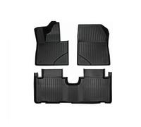 Floor Mat TPE Car Floor Mats For Benz For Smart #1 Trunk Mats All Weather Front Rear Cargo Liner Mat Waterproof Anti-Slip Foot Pads Auto Carpet Floor Protection(Black 3 LHD)