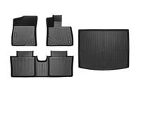 Floor Mat TPE Car Floor Mats For Benz For Smart #3 Trunk Mats All Weather Front Rear Cargo Liner Mat, Waterproof Anti-Slip Foot Pads Auto Carpet Floor Protection(Black 7 RHD)