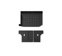 Floor Mat TPE Floor Mats For Chery For Jetour T2 2023 2024 2025 All Weather Front Rear Cargo Liner Trunk Mat Waterproof Anti-Slip Foot Pads Auto Carpet Floor Protection(Black 4)