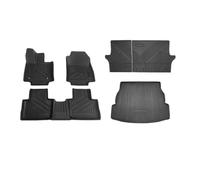 Floor Mat TPE Floor Mats For Toyota For RAV4 Trunk Mats All Weather Front Rear Cargo Liner Mat Waterproof Anti-Slip Foot Pads Accessories Auto Carpet Floor Protection(Black 4 LHD)