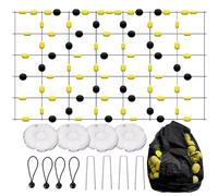 Floor Matrix Deflector | Goalkeeper Training Equipment | Keep Goalkeepers On Their Toes，Multiple Deflection Angles for Enhanced Goalkeeper Performance(2.8x2m)