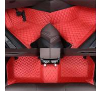 Floor Mats Custom Car Floor Mat For Toyota For Yaris All Model Auto Rug Carpets Footbridge Carpet Styling Interior Parts Car Mats Floor Mats(Red black)