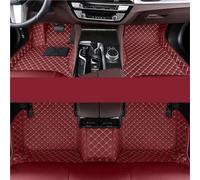 Floor Mats Custom Car Floor Mats For VW For Atlas For Teramont 2016-2023 Auto Carpets Foot Car Accessories Car Mats Floor Mats(WINE RED)