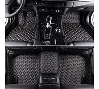 Floor Mats Custom For Q7 2006 2007-2014 2015 2016 2017 2018 Leather Car Floor Mats Automobile Carpet Car Covers Foot Pads(Black and Beige)