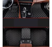 Floor Mats Custom For Skoda For Octavia Mk3 5e Car Floor Mats 2013 2014 2015 2016 2017 2018 Carpets In The Auto(Black beige 3PCS)
