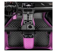 Floor Mats Customized Splicing Color Car Floor Mat For Civic 2012-2023 For ZR-V 2022-2023 Interior Car Accessories Car Floor Mat Set(Pink)