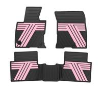 Floor Mats Fit for Ford Bronco Sport 2021-2025 - TTX LIGHTING 1st & 2nd Row Rubber Floor Liners All Weather Protection Car Accessories (Pink)