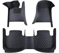 Floor mats, for Audi A1 2016 2017 2018 2019 2020 2021 2022 2023 2024 2025, Car Floor Mats Anti Slip Mat Full Coverage Front Rear Carpet Waterproof Auto Liner(A-black)