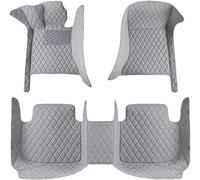 Floor mats, for Audi A3 Hatchback 2013 2014 2015 2016 2017 2018Audi A5 COUPE B8 2007-2016, Car Floor Mats Anti Slip Mat Full Coverage Front Rear Carpet Waterproof Auto Liner(F-grey)