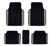Floor Mats For Cars For Bling Anti Slip Car Floor Mats For Car SUV Truck Crown Car Floor Cushion Crystal Universal Car Mats Car(Champagne)