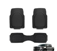 Floor Mats for Cars - Interior Protective Liners for Dirt Mud | Rubber Material with Anti Slip, Waterproof Vehicle Flooring Accessory for Sedans SUVs Trucks Daily Driving