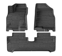 Floor Mats For Chevrolet For Bolt EV TPE Floor Mats Trunk Mats Front Rear Cargo Liner Mat Anti-Slip Foot Pads(Floor mats)