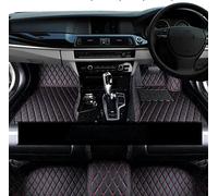 Floor Mats For City For Grace For Ballade GM4 5 6 8 9 2014~2018 Luxury Leather Car Floor Mats Durable Carpet Rugs(RHD Black Red)