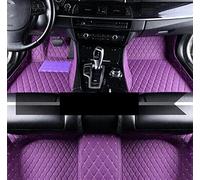Floor Mats For City For Grace For Ballade GM4 5 6 8 9 2014~2018 Luxury Leather Car Floor Mats Durable Carpet Rugs(LHD Purple)