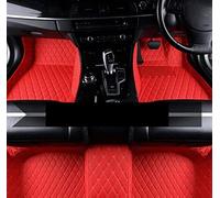 Floor Mats For City For Grace For Ballade GM4 5 6 8 9 2014~2018 Luxury Leather Car Floor Mats Durable Carpet Rugs(RHD Racing Red)