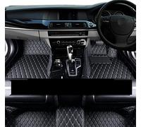 Floor Mats For City For Grace For Ballade GM4 5 6 8 9 2014~2018 Luxury Leather Car Floor Mats Durable Carpet Rugs(RHD Black Beige)