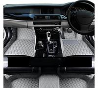 Floor Mats For City For Grace For Ballade GM4 5 6 8 9 2014~2018 Luxury Leather Car Floor Mats Durable Carpet Rugs(RHD Light Grey)