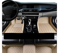 Floor Mats For City For Grace For Ballade GM4 5 6 8 9 2014~2018 Luxury Leather Car Floor Mats Durable Carpet Rugs(LHD Beige)