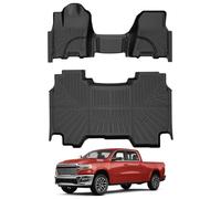 Floor mats for Dodge Ram 1500 Crew Cab 2025-2026 Bench Seat