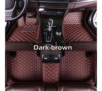 Floor Mats For Hyundai For Matrix 2005 Custom Car Floor Mats Auto Foot Pads Automobile Carpet Cover(Dark brown)