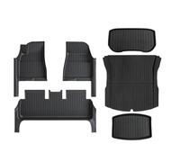 Floor Mats For Tesla For Model 3 2024 Highland Door Sill Protector Full Cover Floor Liners Front Rear Cargo Liner Seatback Mats Carpet Floor Mat Floor Liner(6pc)