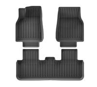 Floor Mats for Tesla Model Y 2019-2025 Single Layer Long Model, All Weather Anti-Slip Floor Liners TPE Car Mats Easy to Clean Car Accessories