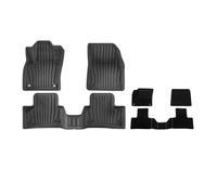 Floor Mats For Volvo XC40 2024 2025 LHD NOT For B4 4WD Model TPE Floor Mats Cargo Liner 3D All Weather Trunk Mat Backrest Cover(6PCS Carpets Set)