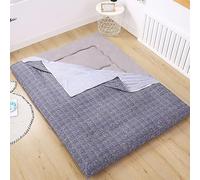 Floor Mattress Cover Zippered,Japanese Futon Mattress Cover Soft,100% Cotton Mattress Protector Cover,Removable & Washable Perfect for Dirty Mattress,Star2,Full/120x200cm
