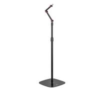 Floor microphone stand adjustable 626-1694 mm 1kg solid universal metal Maclean