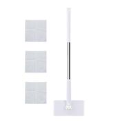 Floor Mop - Flat Dust Mop With Cleaning Towels, Automatic Cloth Changing Mop, Wet And Dry Mop For Wood, Hardwood, Laminate