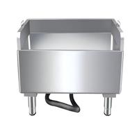 Floor Mop Sink,Stainless Steel Floor-Standing Mop Sink with Drain, Strainer - Durable Slop Basin for Laundry Room, Kitchen, Restaurant, Garage (80x41x60cm, Silver-A)