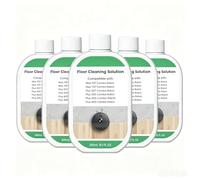 Floor Mopping Concentrated Cleaning Liquid, 300ml X 5, Fresh Scent, Low Foam No Residue, Compatible with Roomba Max 707/705/Plus 405/505/507 Combo Robot