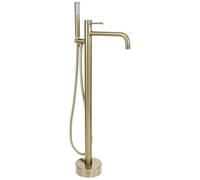 Floor-Mounted Bath Tap Rea Lungo Diamond Brush Gold