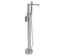 Floor-Mounted Bathtub Faucet Rea Logan Brush Nickel