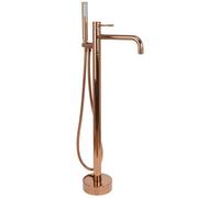 Floor-Mounted Bathtub Faucet Rea Lungo Diamond Copper
