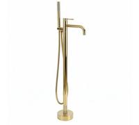 Floor-Mounted Bathtub Faucet Rea Venti Gold 26X16X115Cm
