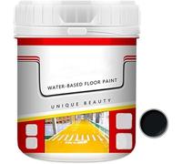 Floor Paint, Quick-Dry Anti-Slip Water-Based Floor Paint, Waterproof Epoxy Floor Paint, Water-Based Garage Floor Paint Epoxy Floor Paint (Black)