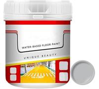 Floor Paint, Quick-Dry Anti-Slip Water-Based Floor Paint, Waterproof Epoxy Floor Paint, Water-Based Garage Floor Paint Epoxy Floor Paint (Grey)