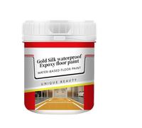 Floor Paint - Water-Based Epoxy Floor Paint Anti-Slip, Sealing Epoxy Long-Lasting Protection Blocks Air and Water for Highway, Roads Lightweight Compact Ergonomic Multiuse Versatile Outdoor Indoor